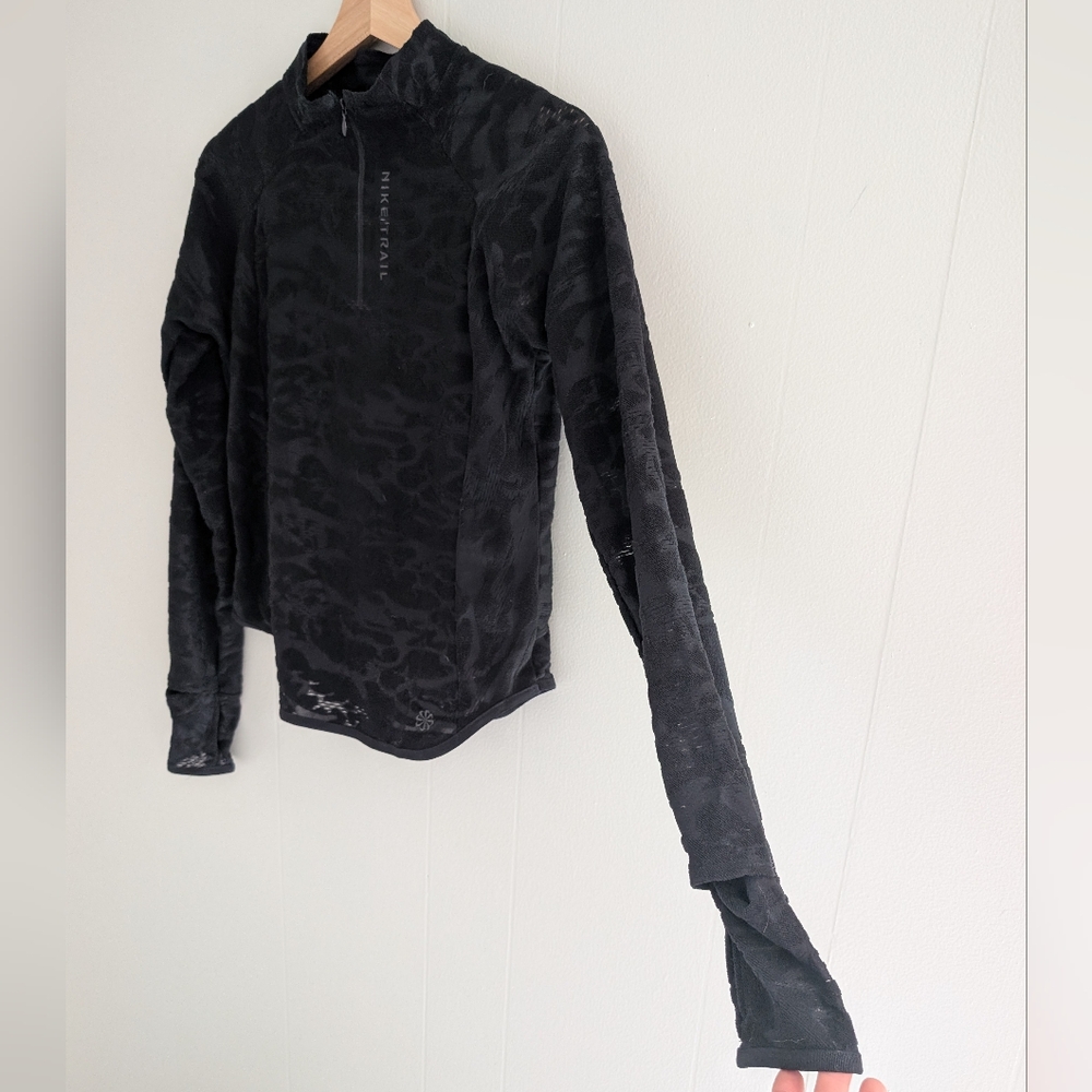 NWT Nike Trail Mid Layer Shirt - Picture 3 of 11